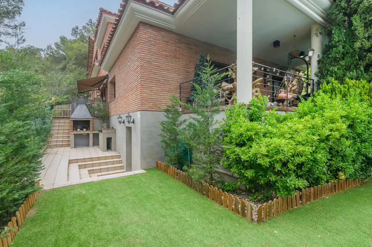 Terraza de Casa o chalet de alquiler en Begues con Aire acondicionado, Calefacción y Jardín privado