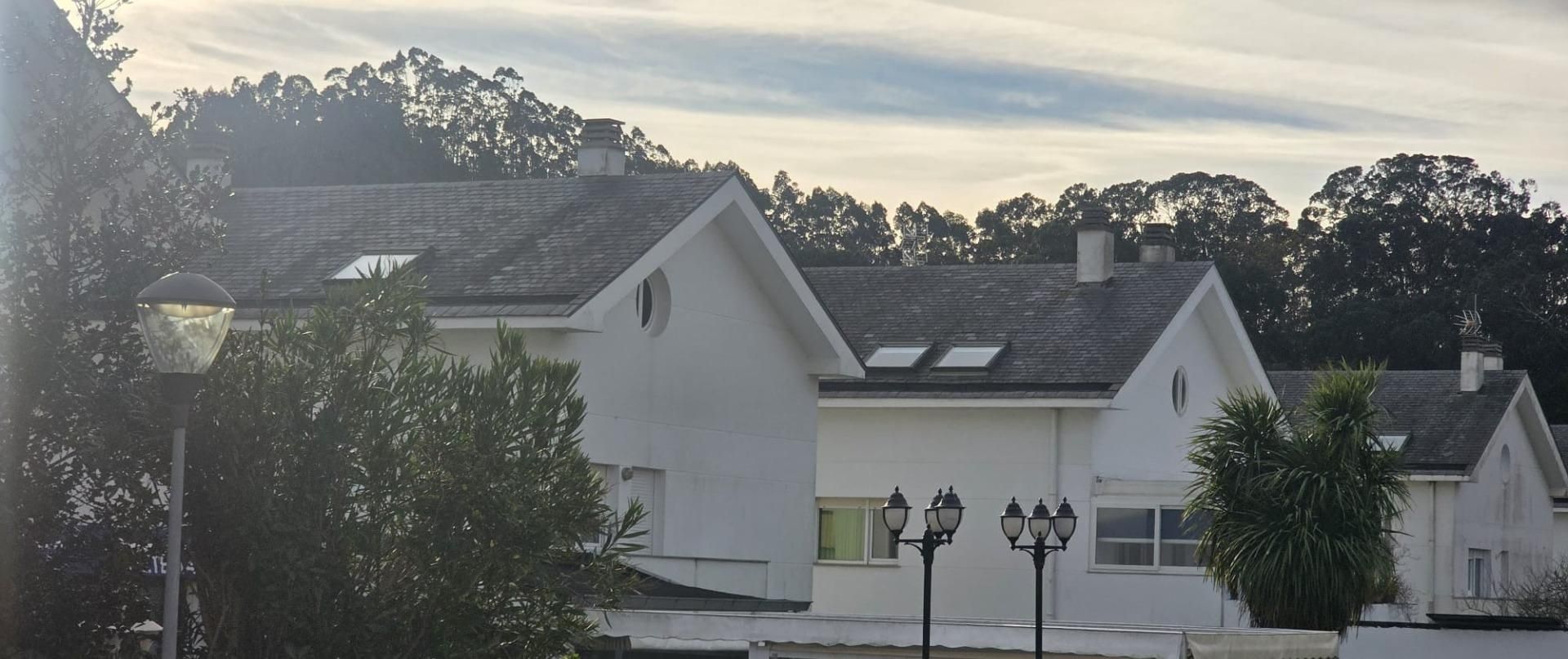 Exterior view of Single-family semi-detached for sale in Piélagos  with Heating, Private garden and Parquet flooring