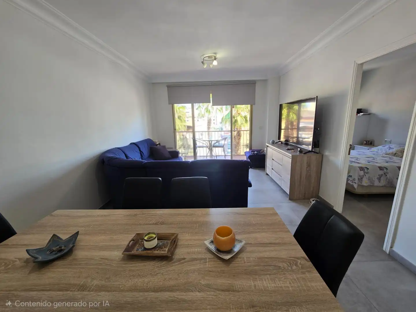 Living room of Flat for sale in Manacor  with Air Conditioner, Private garden and Terrace