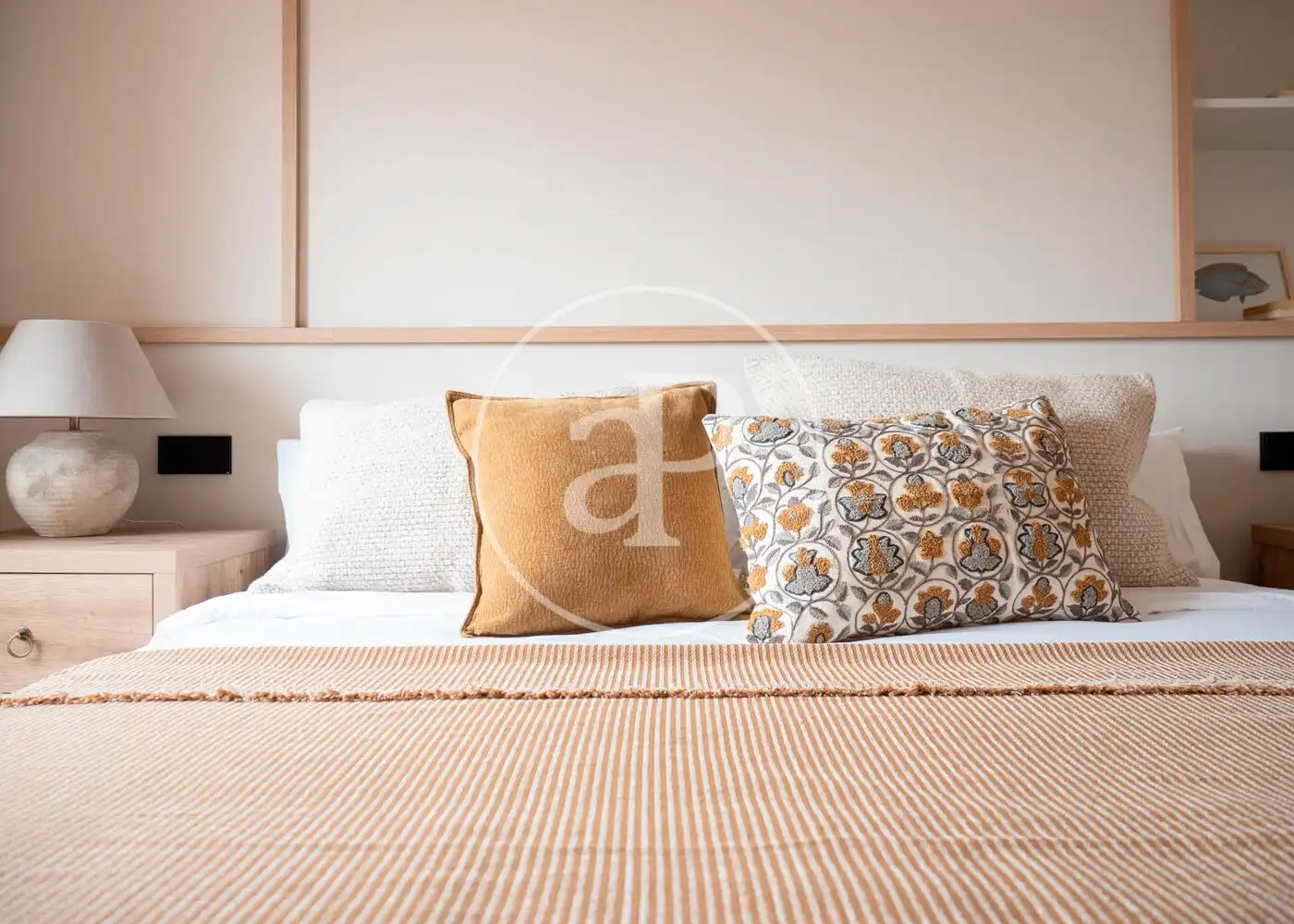 Bedroom of Flat for rent in Madrid  with Air Conditioner, Heating and Terrace