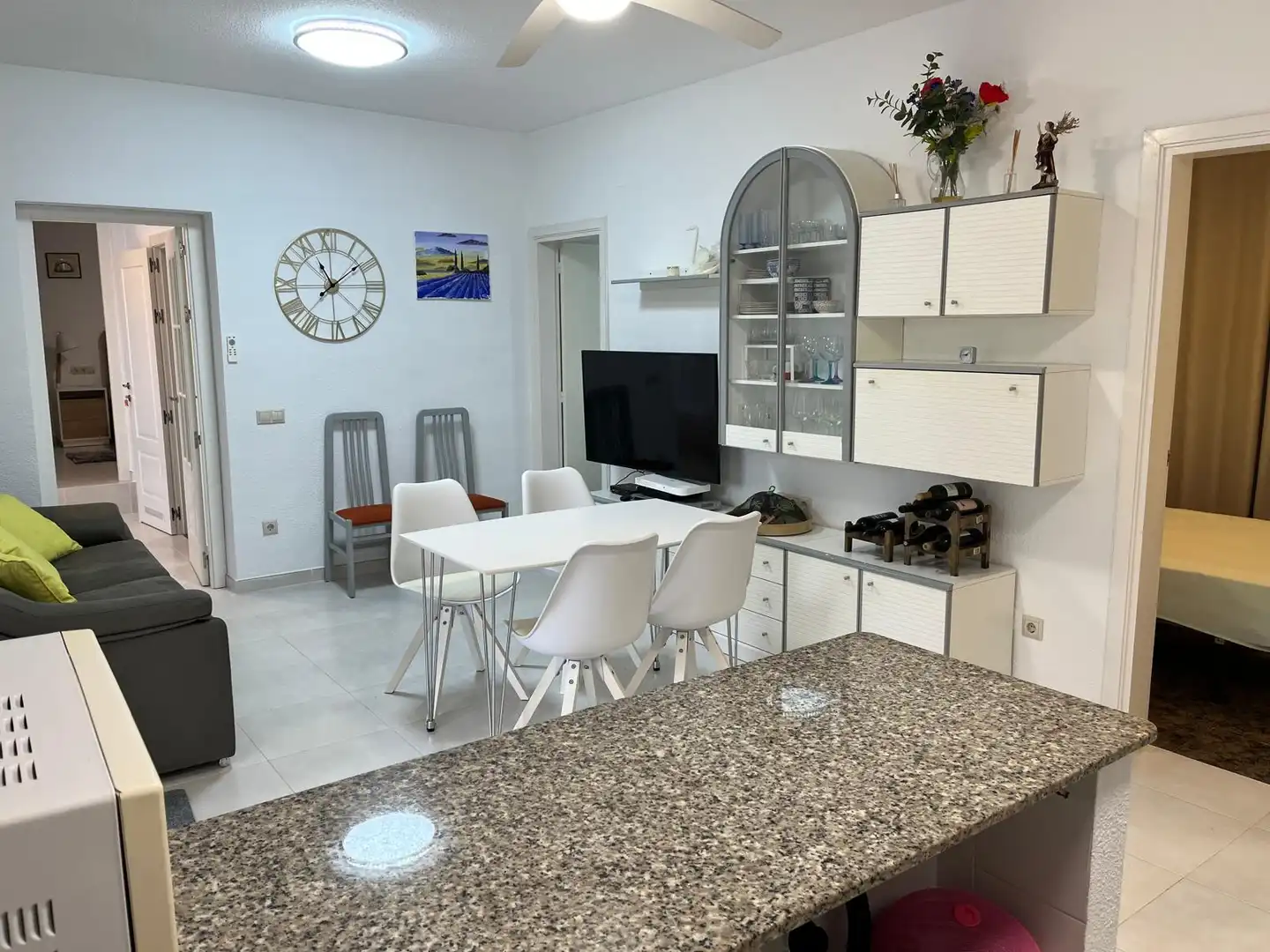 Cocina de Casa o chalet en venta en Peñíscola / Peníscola con Jardín privado, Terraza y Amueblado