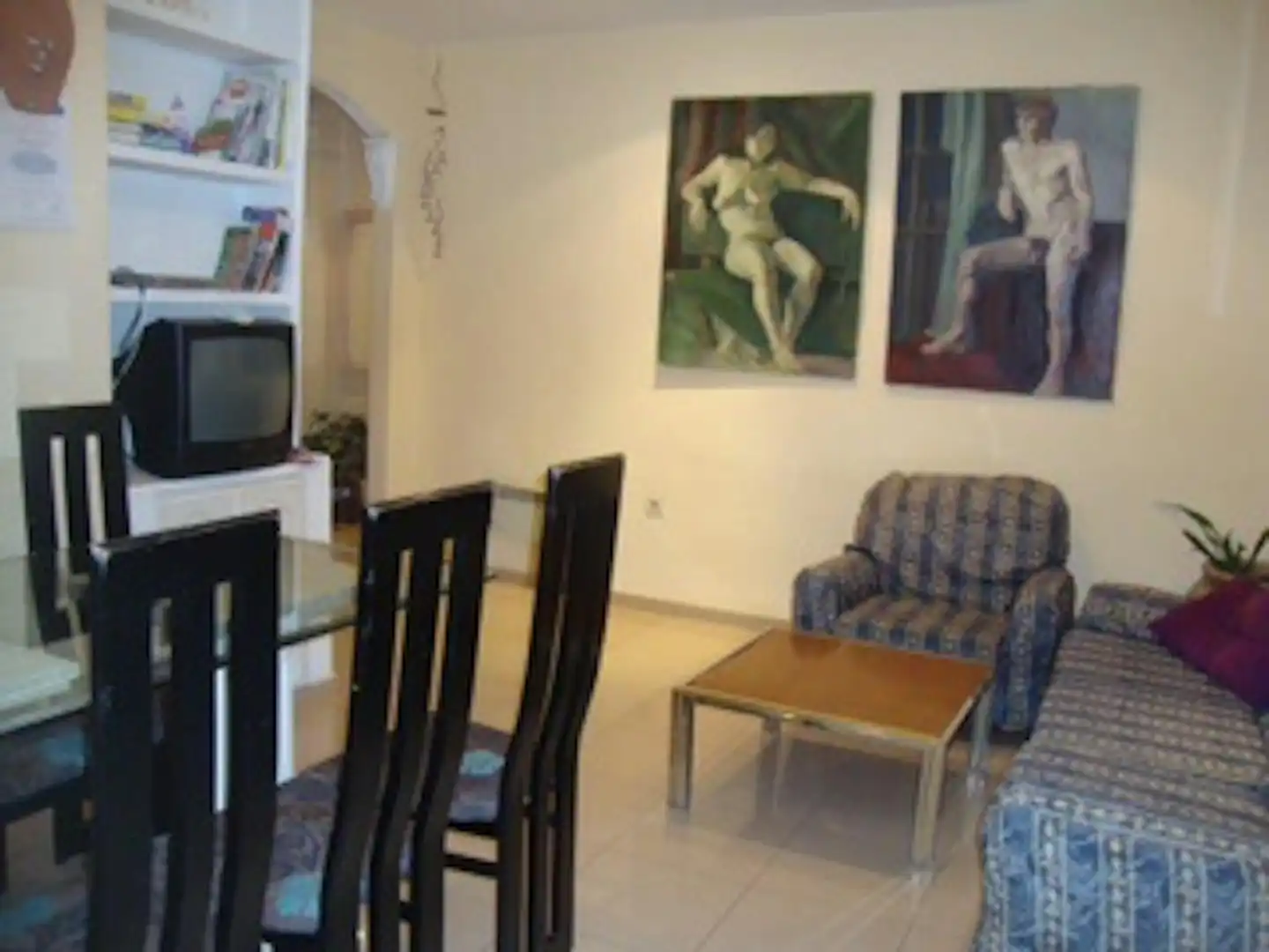 Living room of Flat for share in Algirós