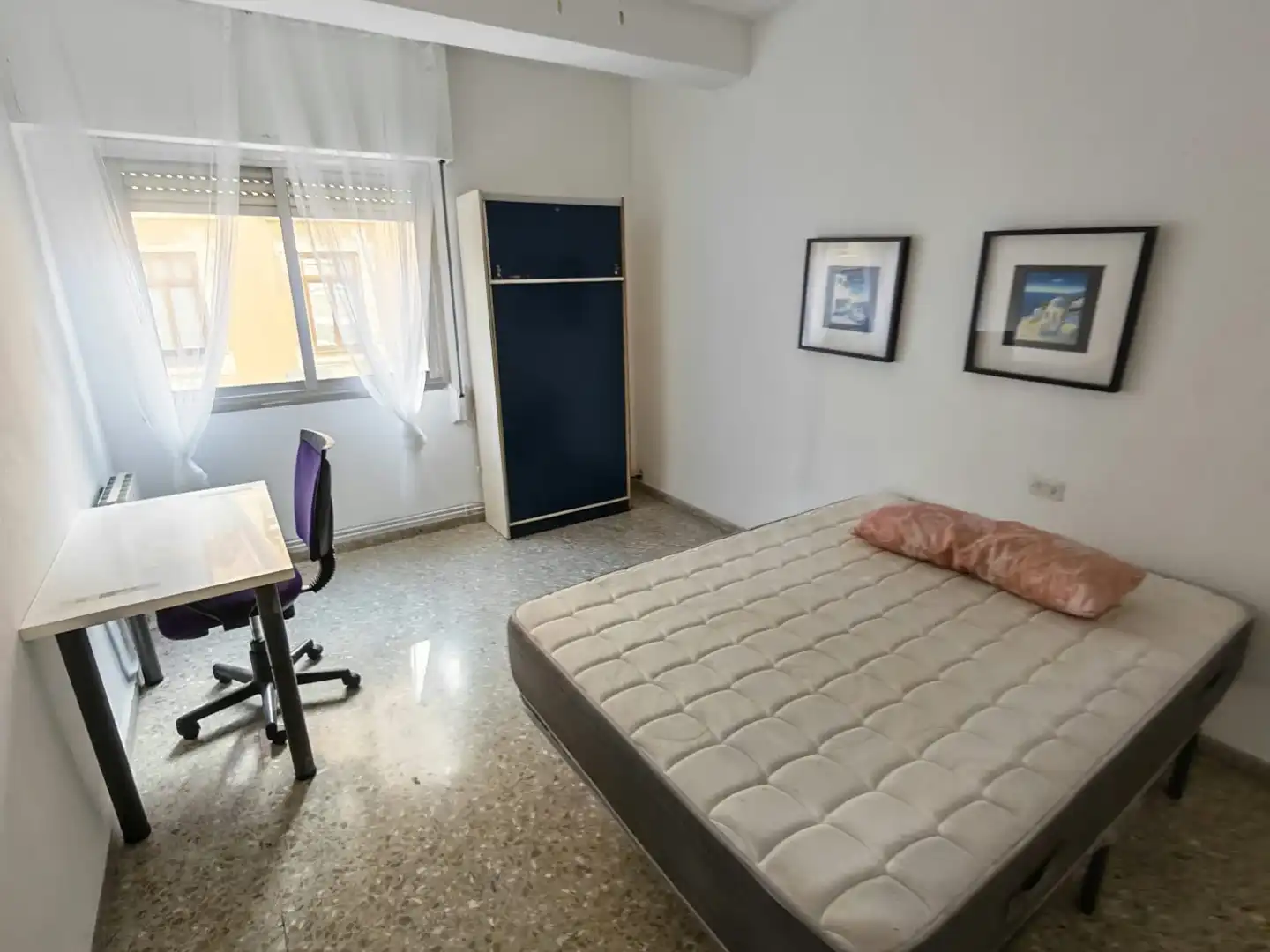 Bedroom of Flat for rent in Murcia  with Air Conditioner, Heating and Furnished