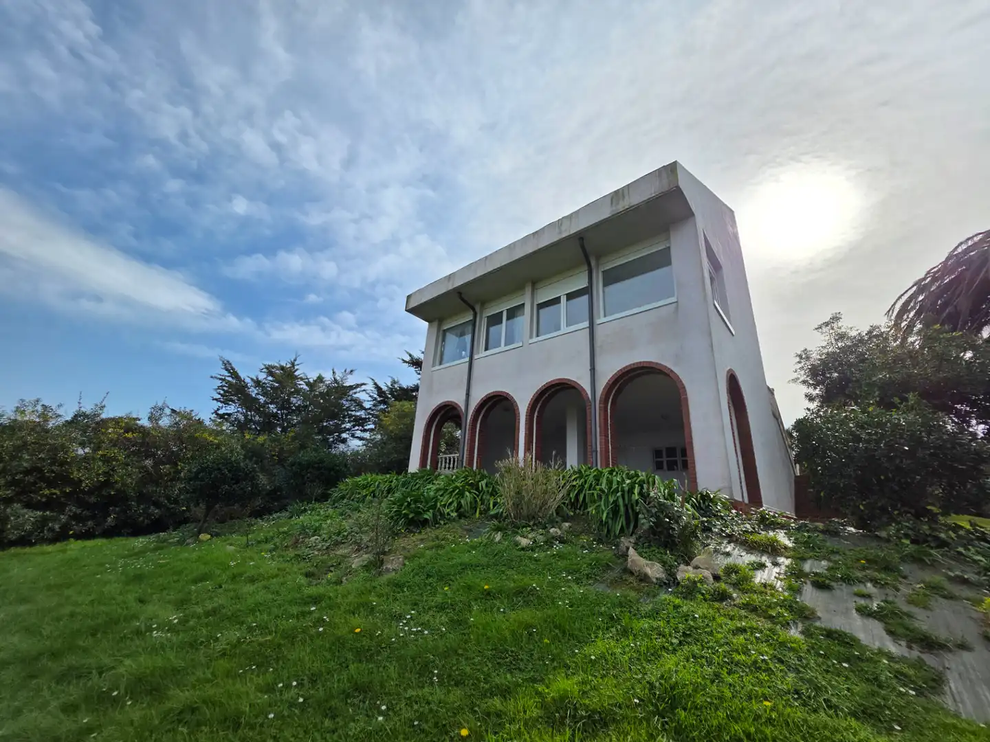 Vista exterior de Casa o chalet en venta en Santander con Calefacción, Jardín privado y Parquet