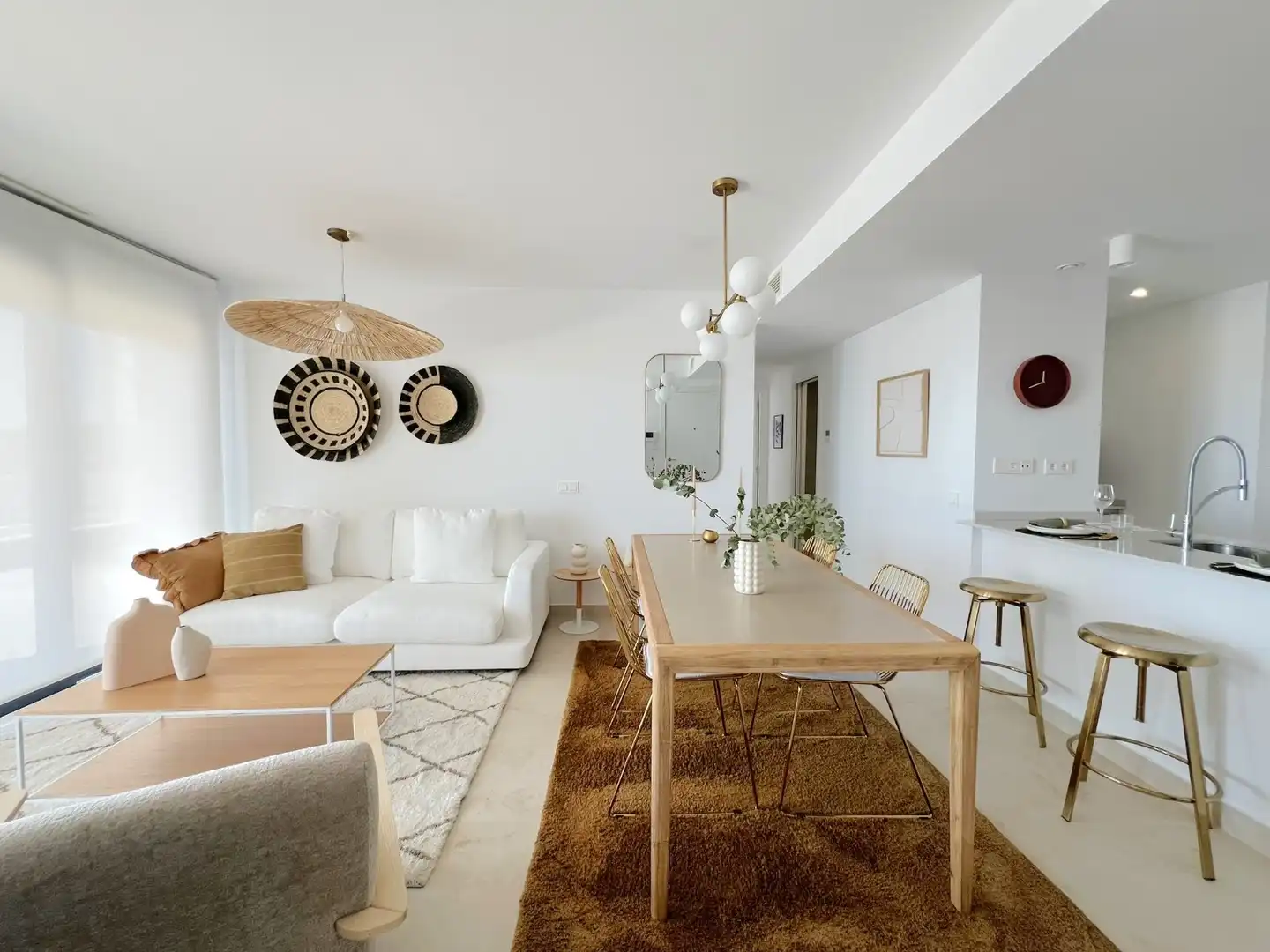 Sala de estar de Apartamento en venta en Águilas con Aire acondicionado, Terraza y Trastero