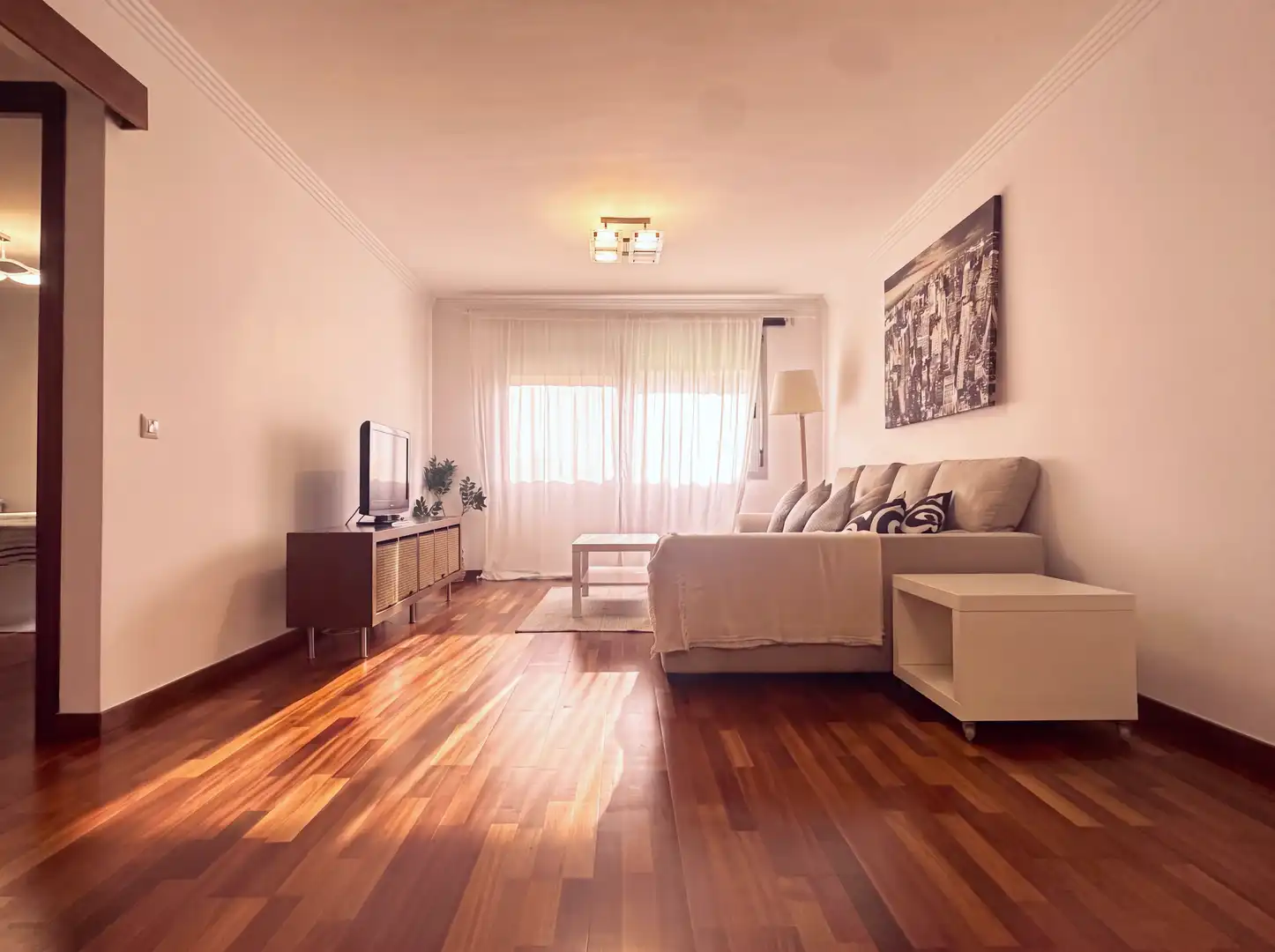 Living room of Flat for rent in Las Palmas de Gran Canaria  with Furnished