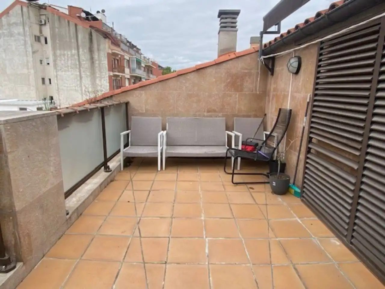 Terraza de Dúplex en venta en Granollers con Aire acondicionado, Calefacción y Parquet
