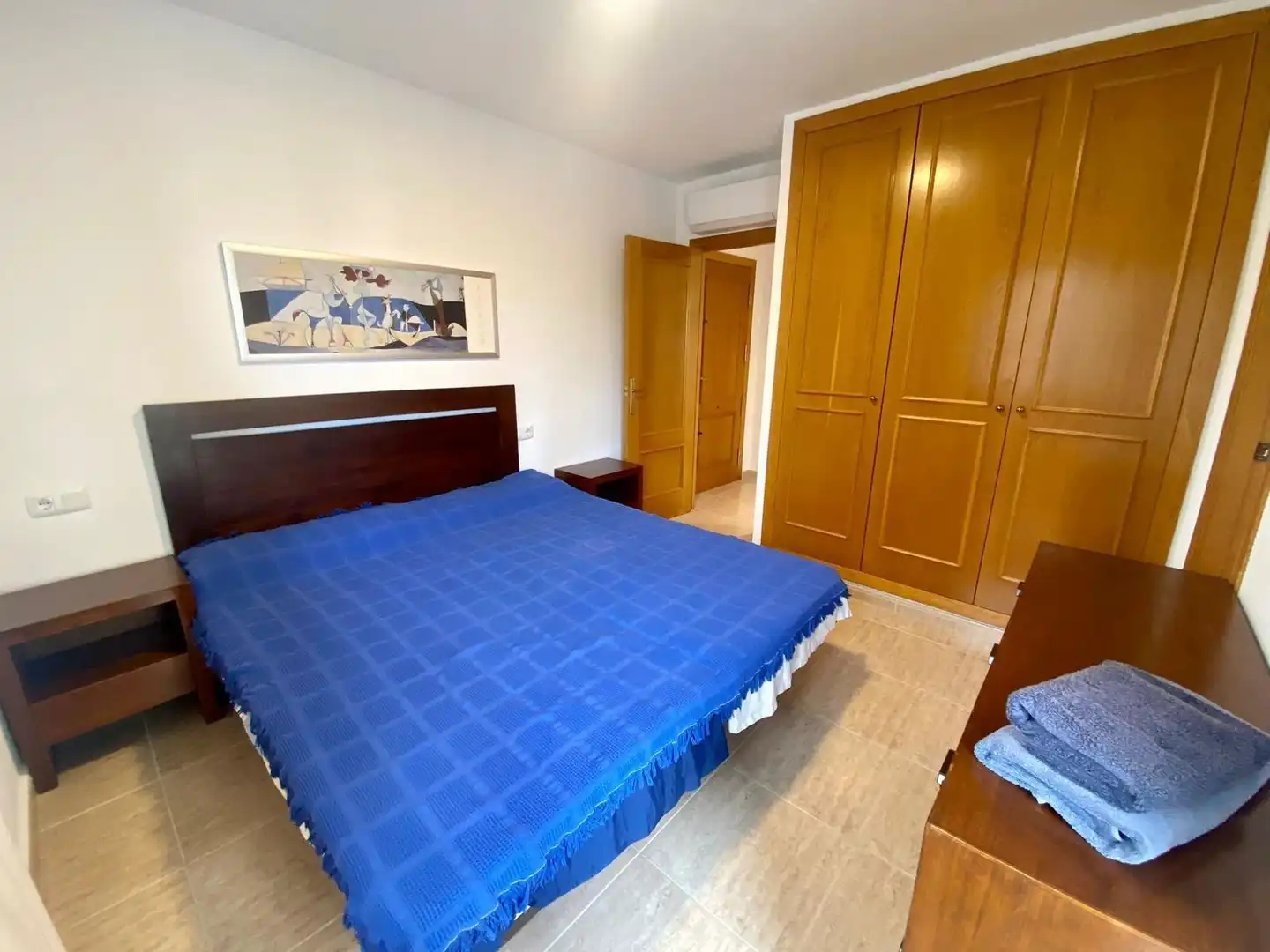 Dormitori de Apartament en venda en Calpe / Calp amb Terrassa i Piscina comunitària