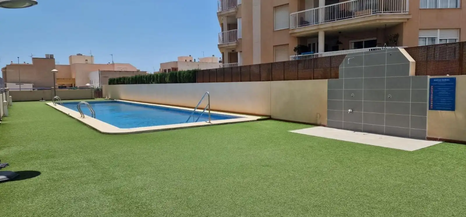 Swimming pool of Apartments for rent in Águilas  with Air Conditioner, Furnished and Community pool