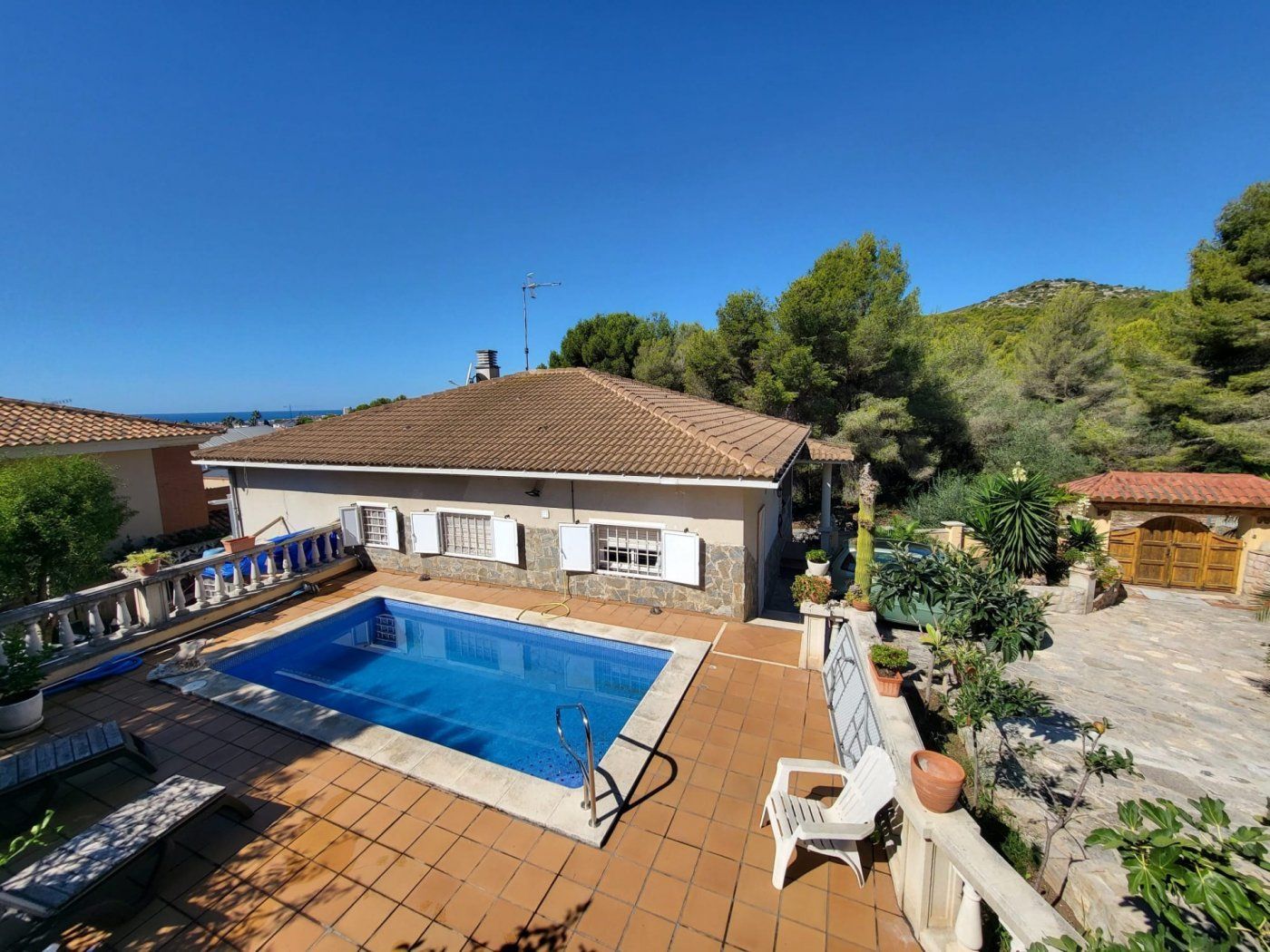 Swimming pool of House or chalet for sale in Calafell  with Private garden, Terrace and Swimming Pool