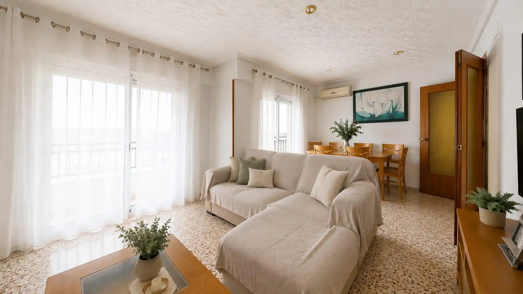 Sala de estar de Piso en venta en Elche / Elx con Aire acondicionado