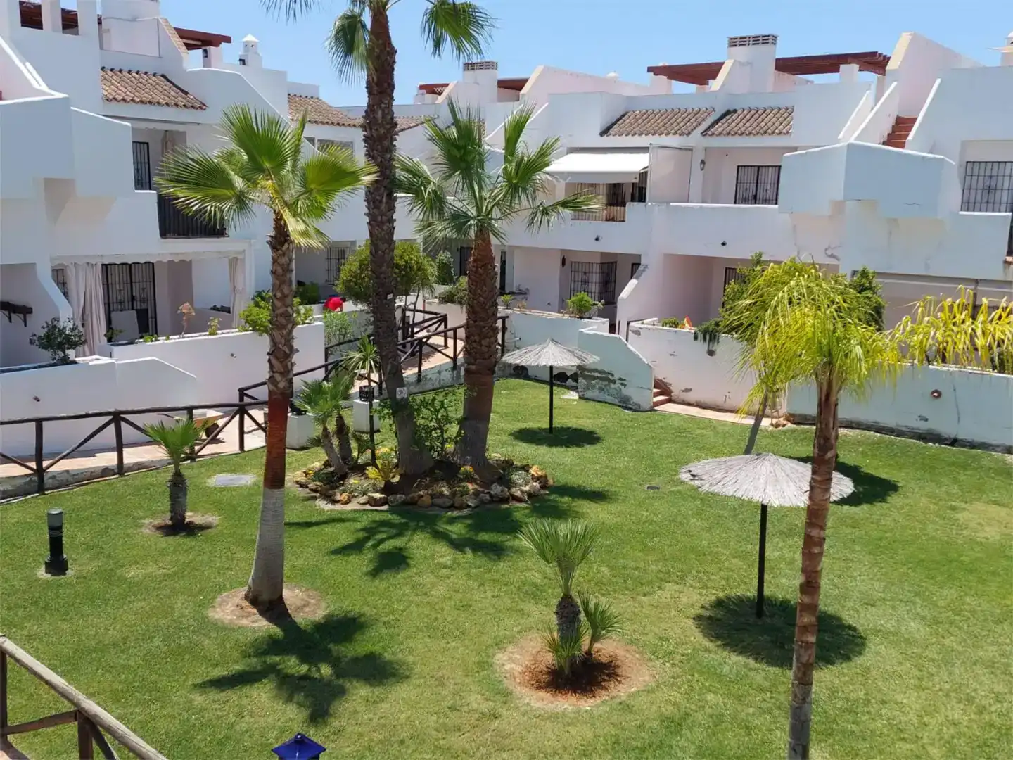 Garden of Flat for rent in Islantilla  with Air Conditioner, Private garden and Storage room