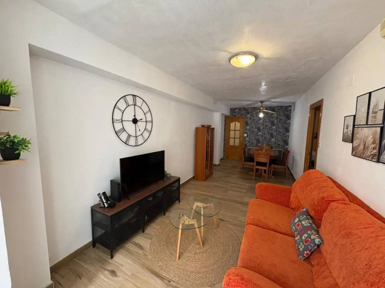 Sala d'estar de Pis en venda en Alicante / Alacant amb Aire condicionat, Traster i Moblat