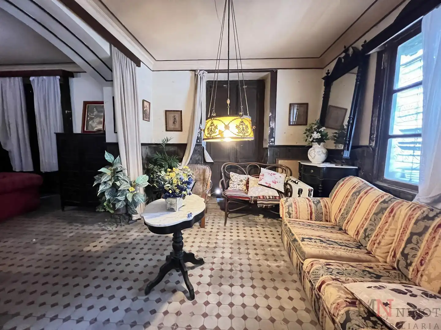 Sala de estar de Finca rústica en venta en Almazora / Almassora con Alarma