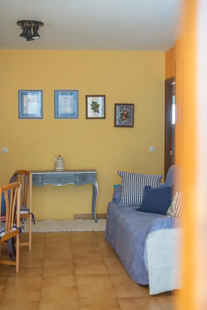 Sala de estar de Piso en venta en Noja con Calefacción, Jardín privado y Terraza