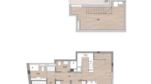 Foto 4 de Apartament en venda a Carrer Doctor Josep Maria Vilaseca, Poble, Girona