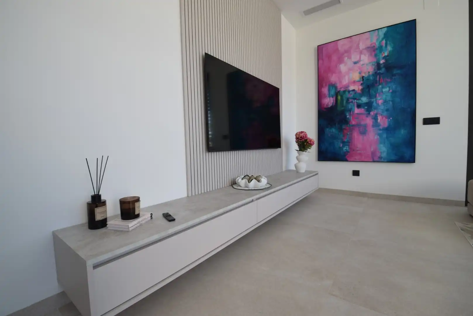 Sala de estar de Casa o chalet en venta en Orihuela con Aire acondicionado, Calefacción y Jardín privado