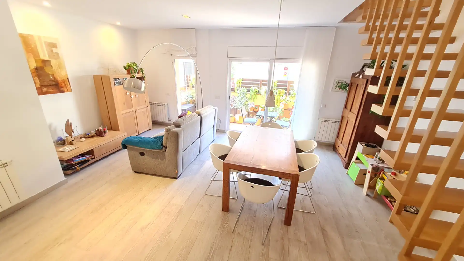 Exterior view of Duplexes for sale in Blanes  with Heating, Parquet flooring and Furnished