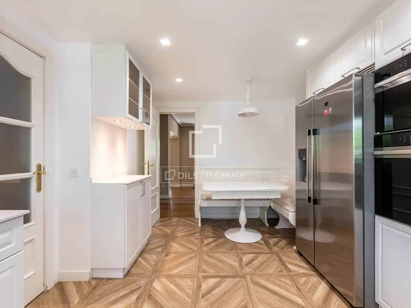 Cocina de Casa o chalet en venta en Majadahonda con Aire acondicionado, Jardín privado y Parquet