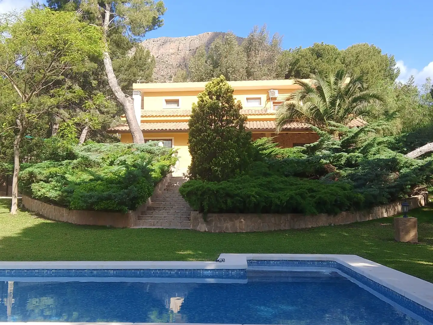 Jardí de Casa o xalet en venda en Tibi amb Aire condicionat, Jardí privat i Parquet