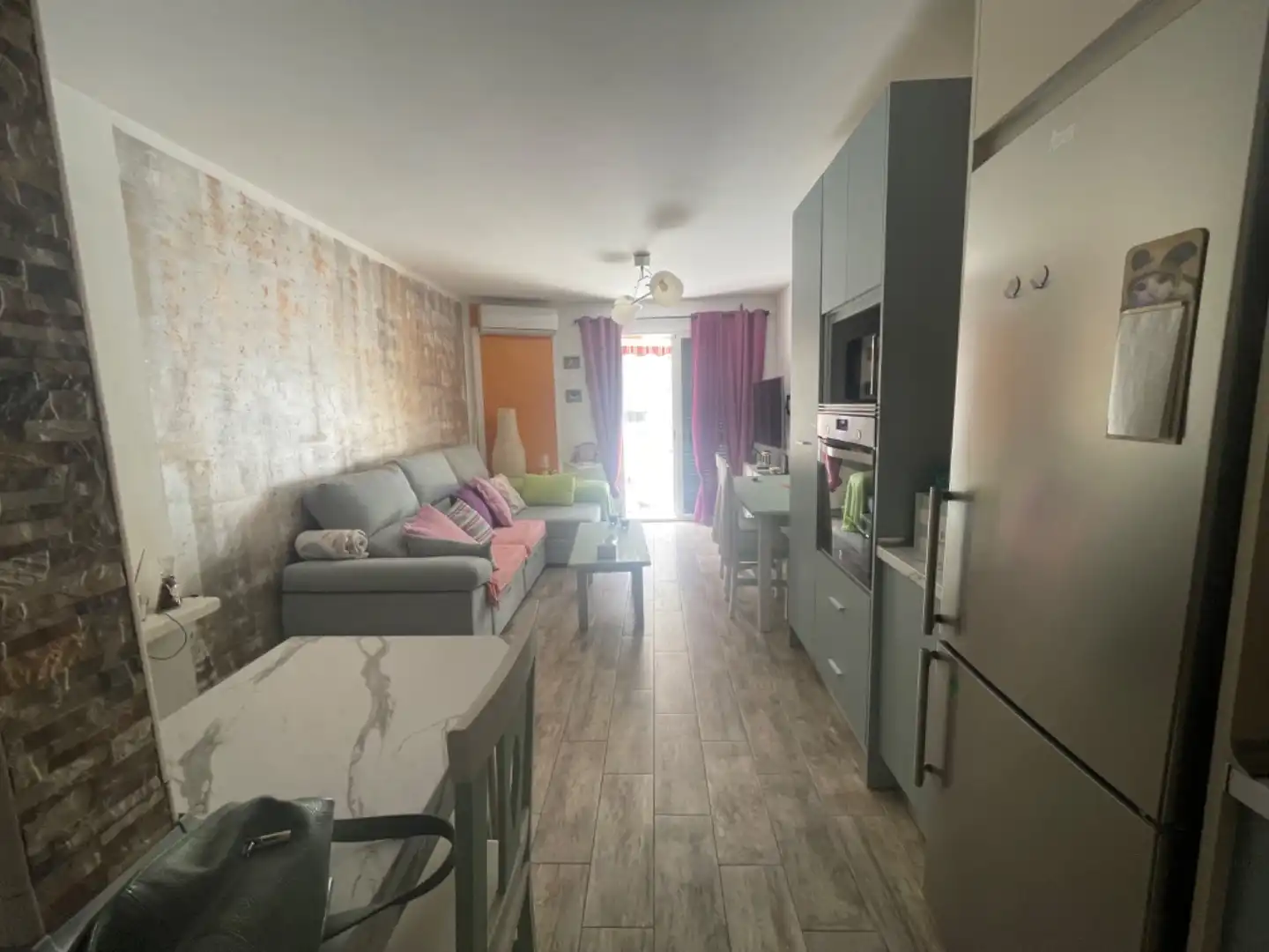 Sala de estar de Piso en venta en Granadilla de Abona con Aire acondicionado, Terraza y Balcón