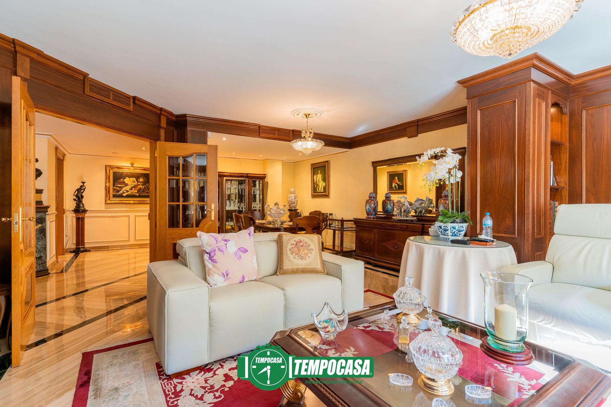 Sala d'estar de Pis en venda en Alboraya amb Aire condicionat, Calefacció i Parquet