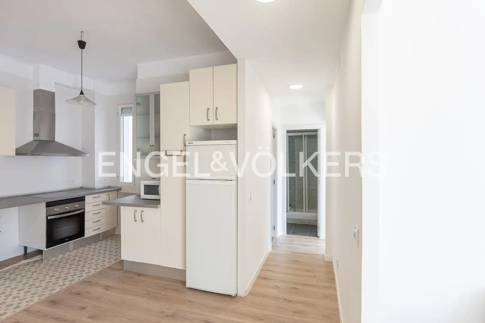 Kitchen of Flat for rent in Madrid  with Air Conditioner, Heating and Terrace