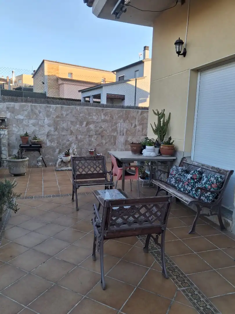 Terrassa de Casa o xalet en venda en Girona amb Calefacció, Jardí privat i Terrassa