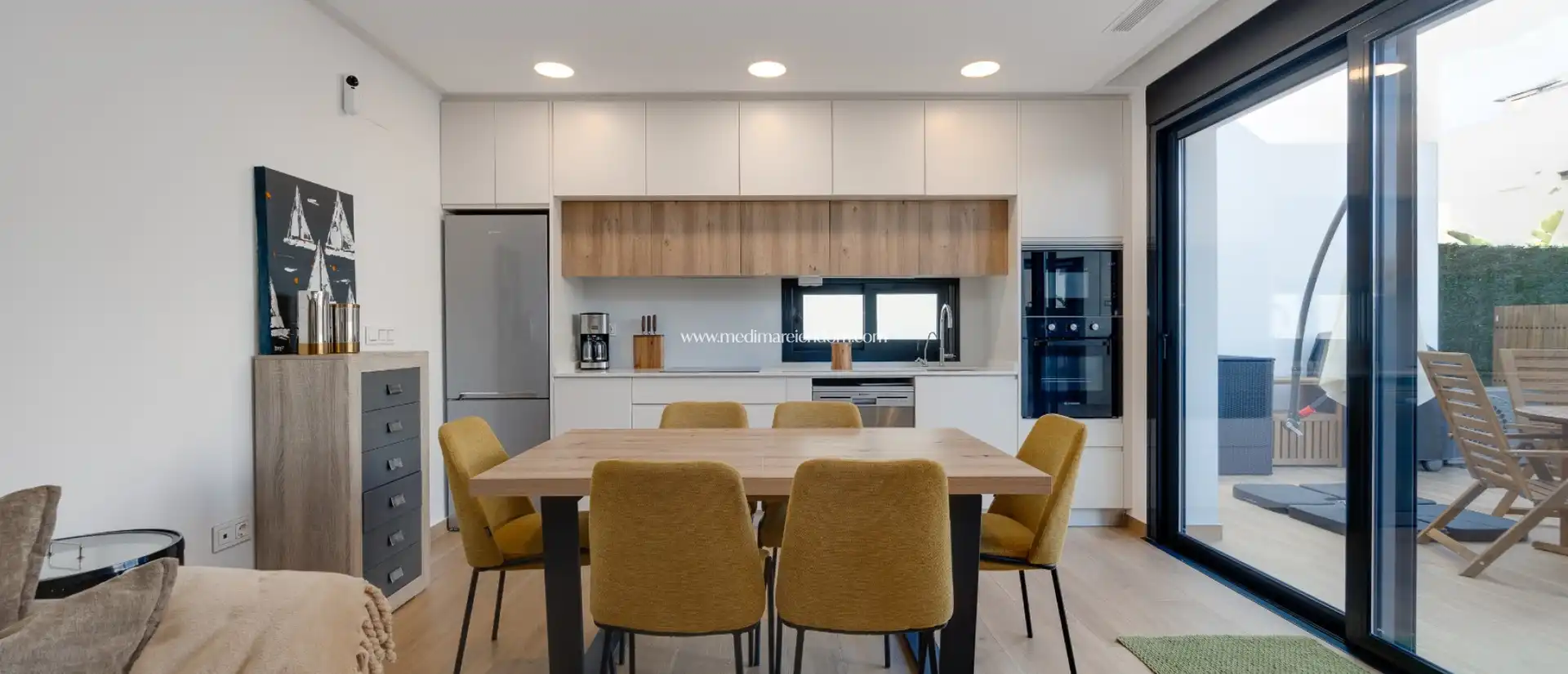 Cocina de Casa o chalet en venta en Rojales con Aire acondicionado, Calefacción y Jardín privado