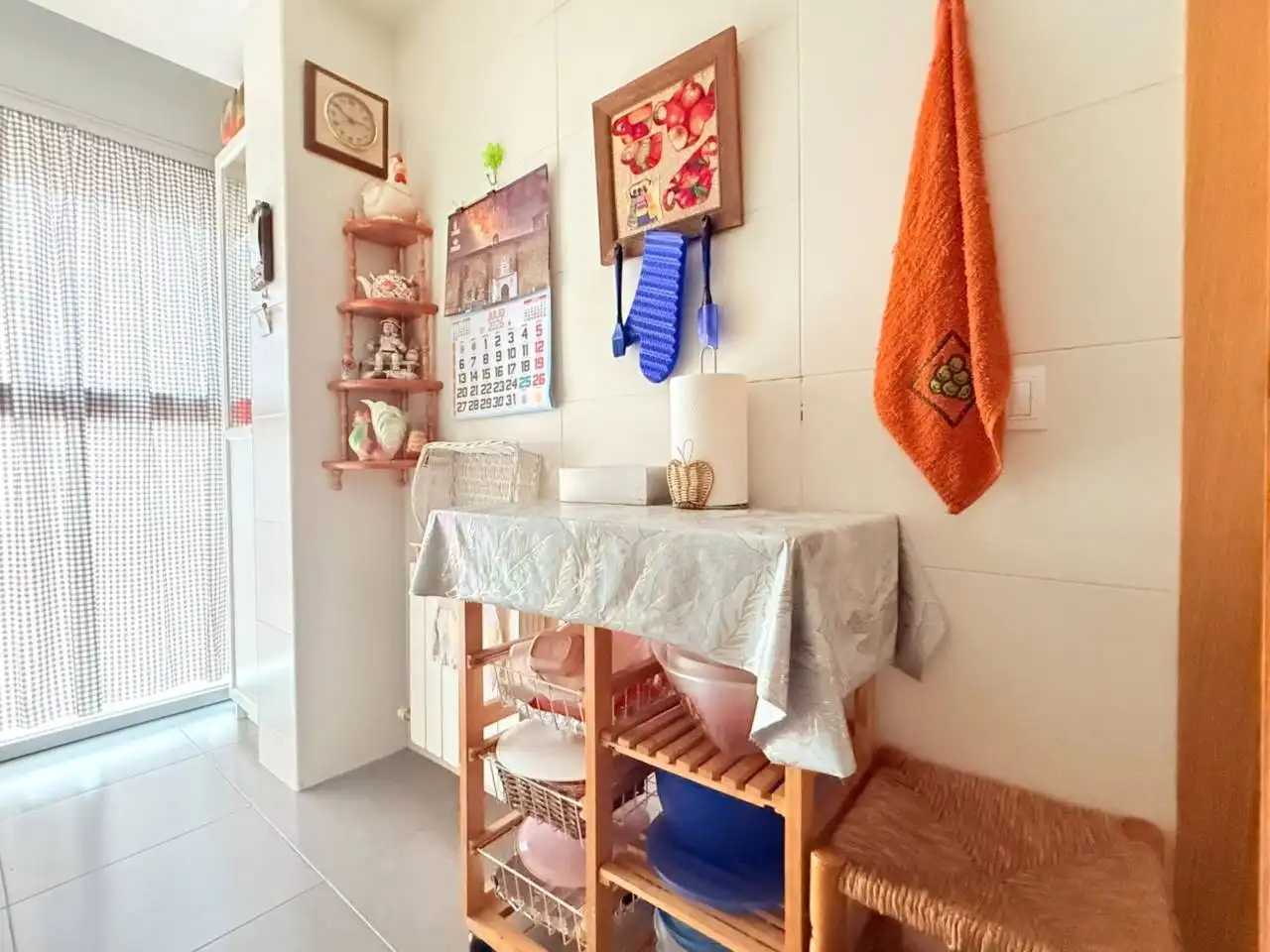 Kitchen of Flat for sale in Sant Celoni  with Heating, Furnished and Alarm