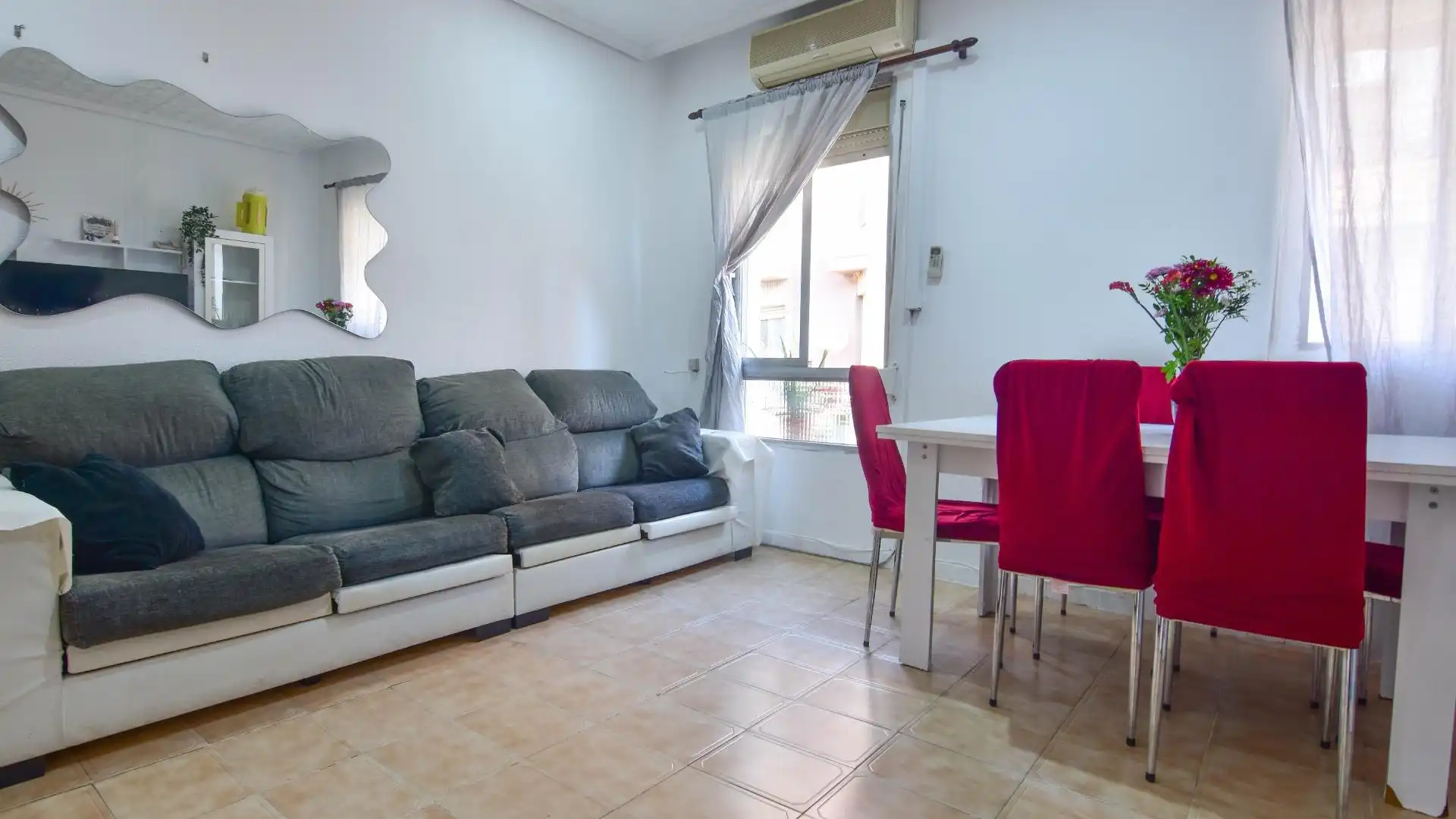Living room of Flat for sale in Albal  with Air Conditioner and Balcony