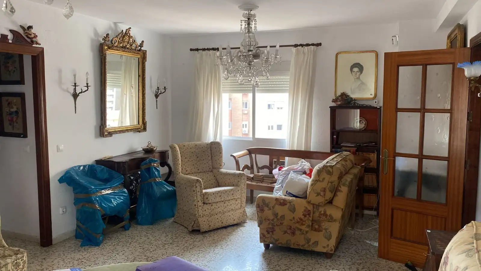 Sala d'estar de Pis en venda en Tomares amb Aire condicionat, Calefacció i Terrassa