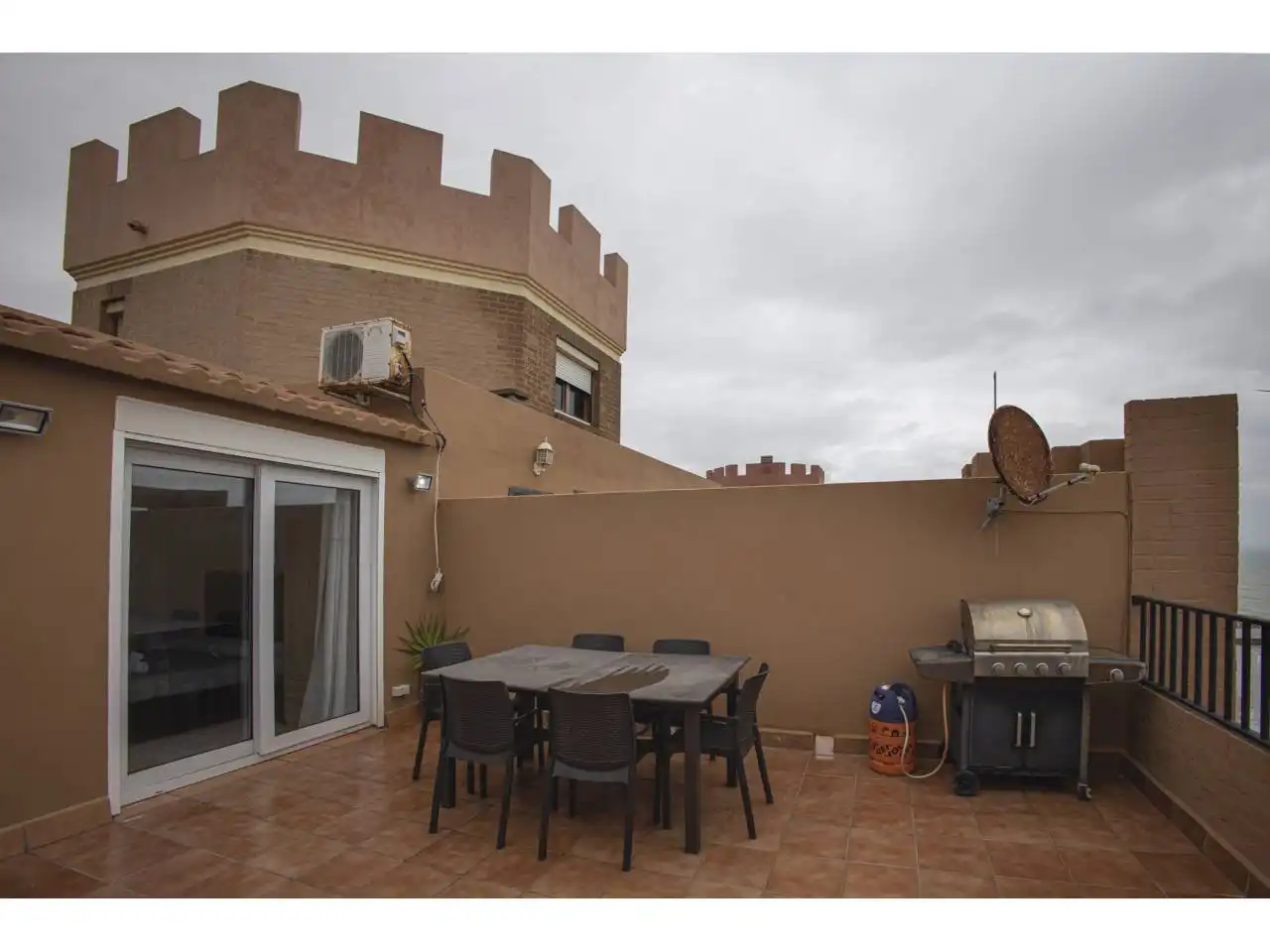 Terrassa de Dúplex en venda en Alboraya amb Aire condicionat, Terrassa i Moblat