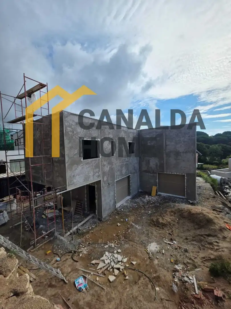 Vista exterior de Casa o chalet en venta en Sant Vicenç de Montalt con Aire acondicionado, Calefacción y Jardín privado
