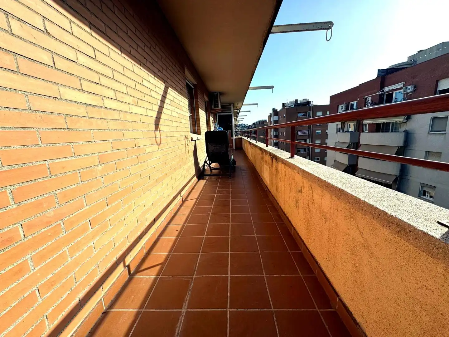 Terrasse von Dachboden zum Verkauf in Castelldefels mit Klimaanlage, Heizung und Parkett