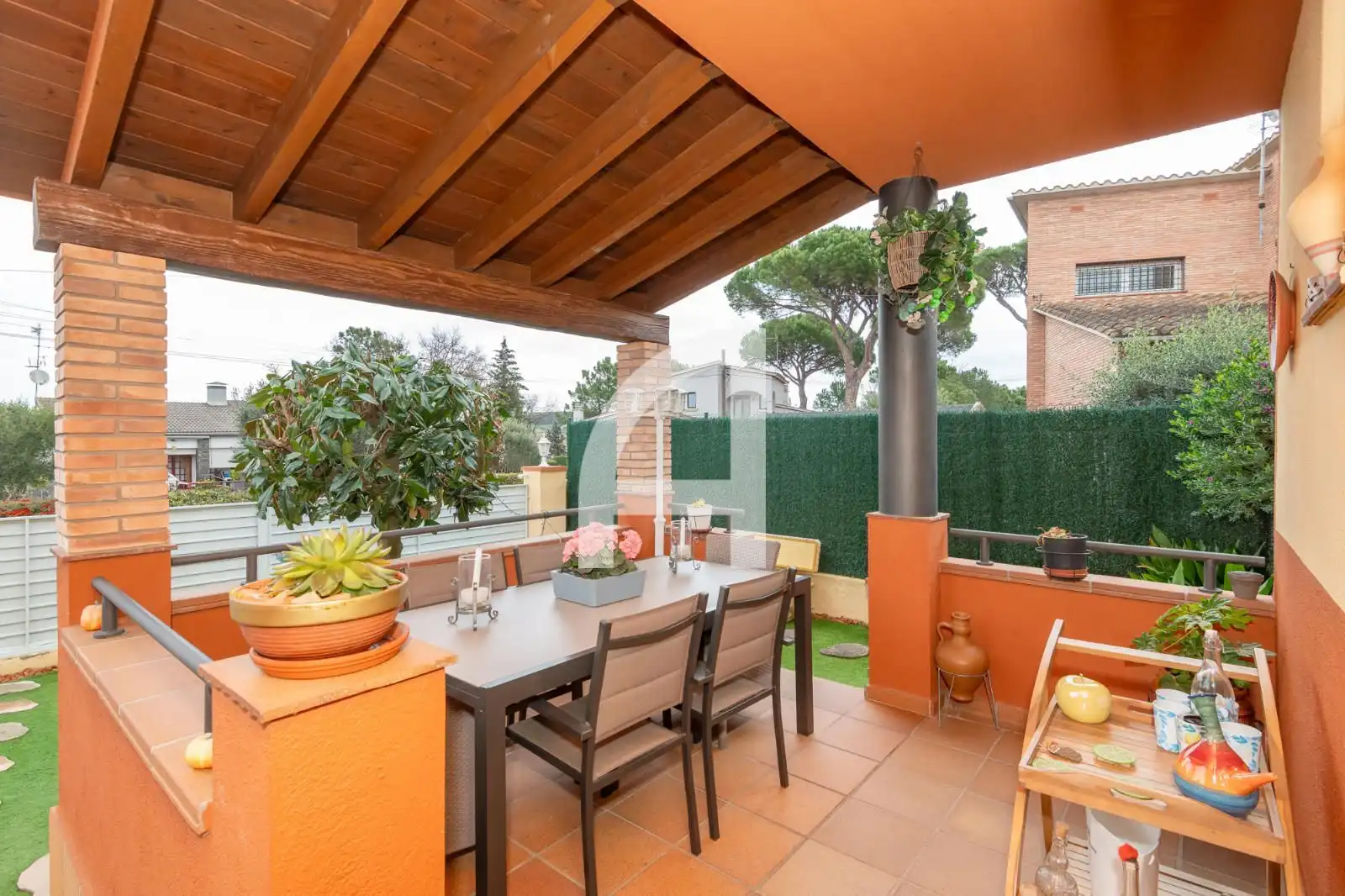 Jardí de Casa o xalet en venda en Vidreres amb Aire condicionat, Calefacció i Jardí privat