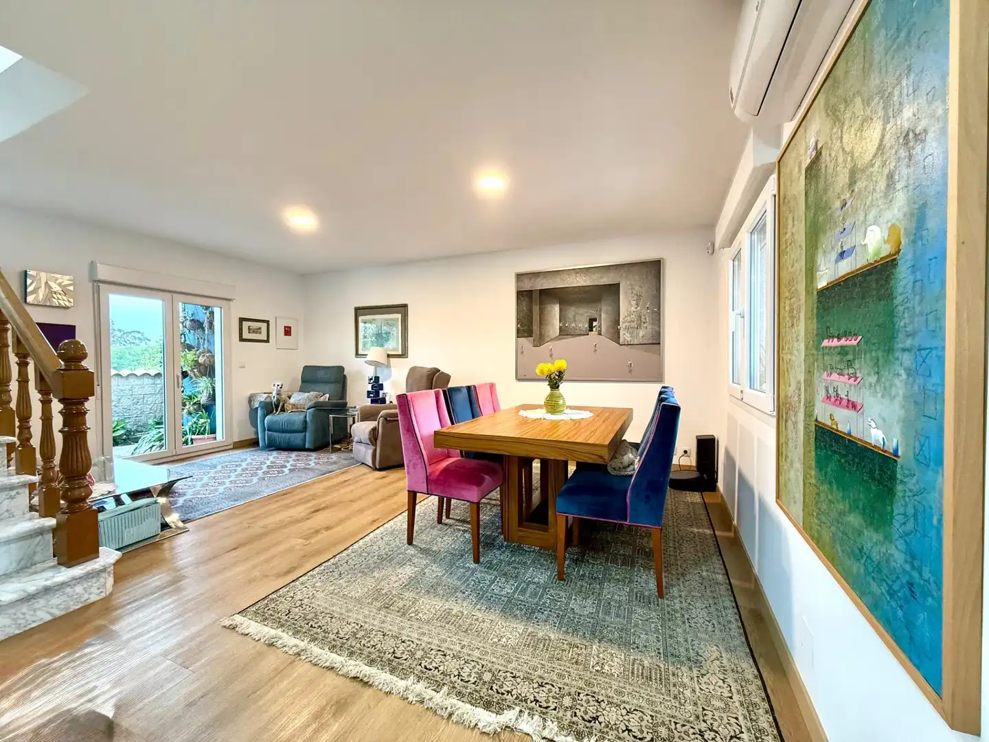 Dining room of Houses for sale in Boiro  with Air Conditioner, Heating and Private garden