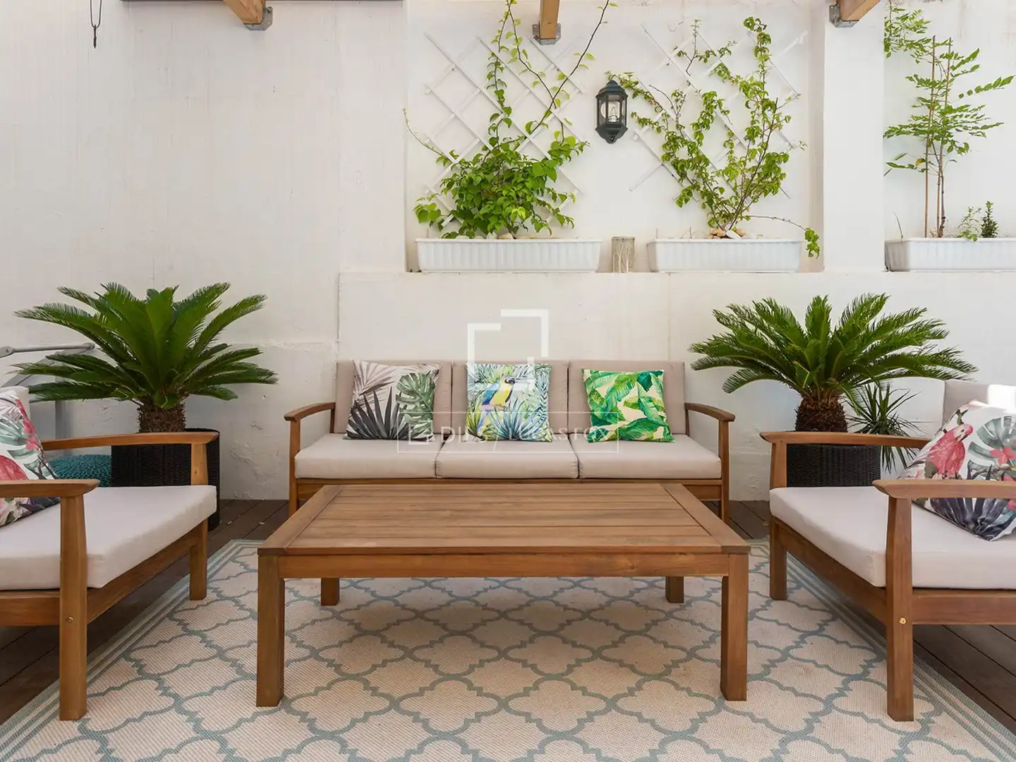 Terrassa de Pis en venda en Barcelona amb Aire condicionat, Calefacció i Jardí privat
