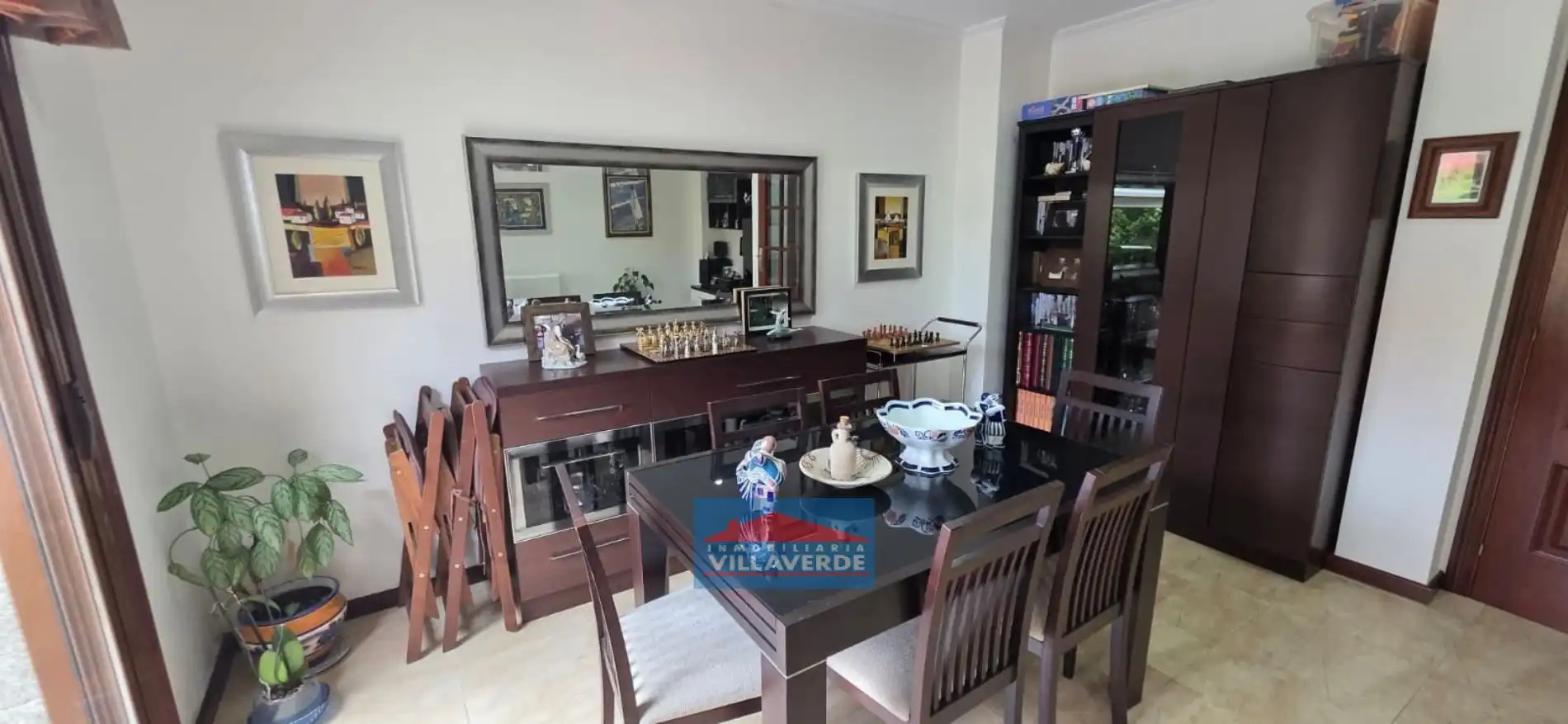 Comedor de Casa adosada en venta en Cangas  con Calefacción, Terraza y Trastero