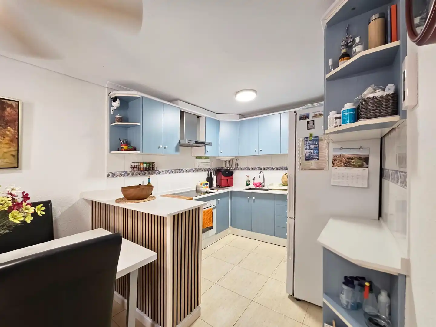 Cuina de Apartament en venda en Santa Pola amb Aire condicionat, Calefacció i Moblat