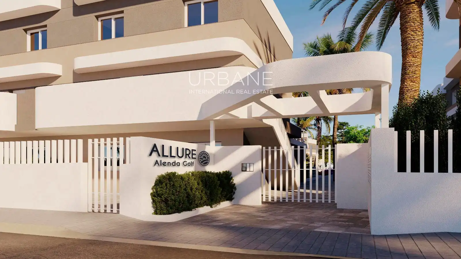 Vista exterior de Dúplex en venda en Monforte del Cid amb Aire condicionat, Calefacció i Jardí privat