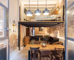 Menjador de Loft de lloguer en  Barcelona Capital amb Aire condicionat, Calefacció i Terrassa