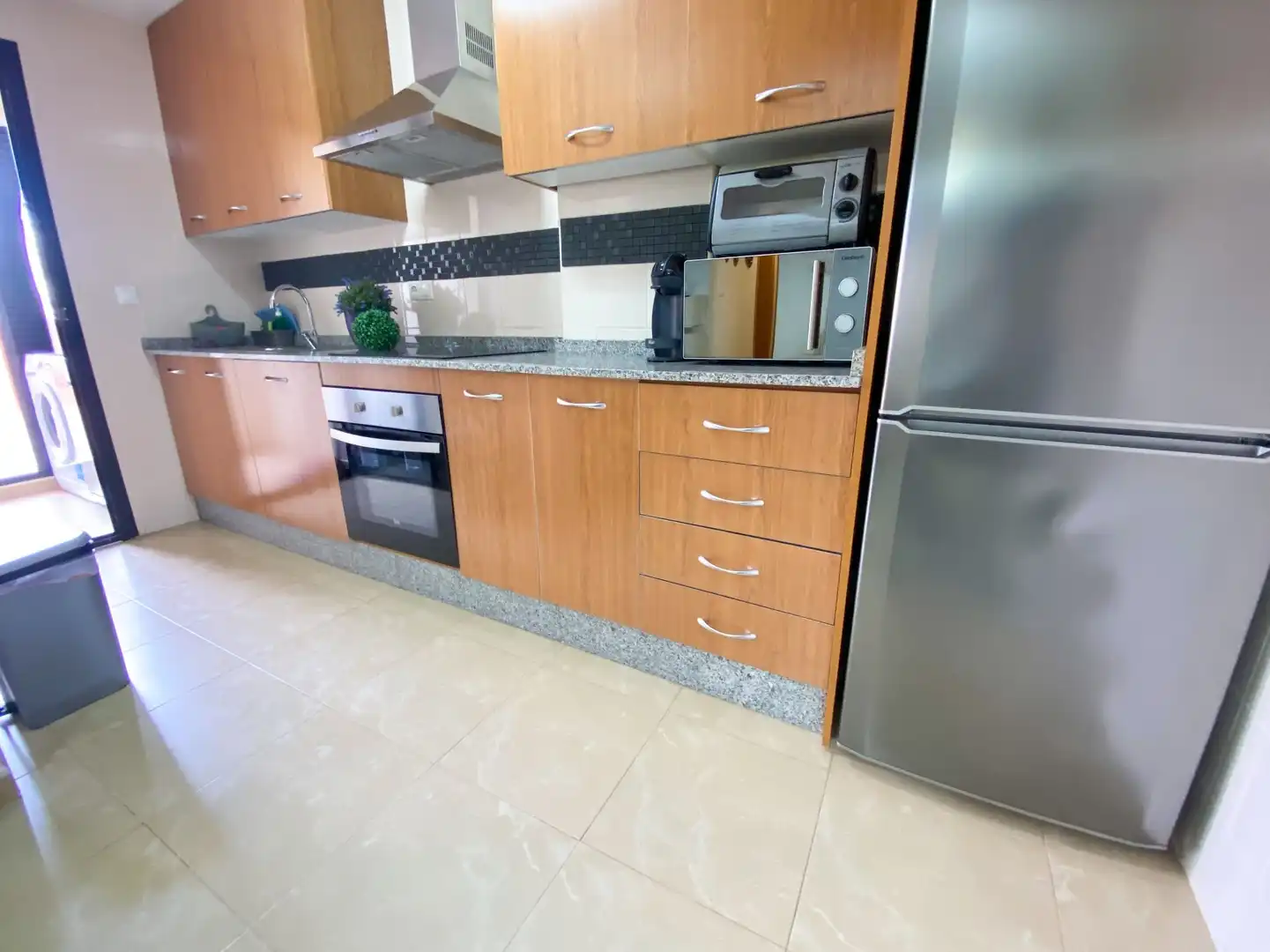 Cocina de Apartamento de alquiler en Orihuela con Aire acondicionado, Calefacción y Terraza