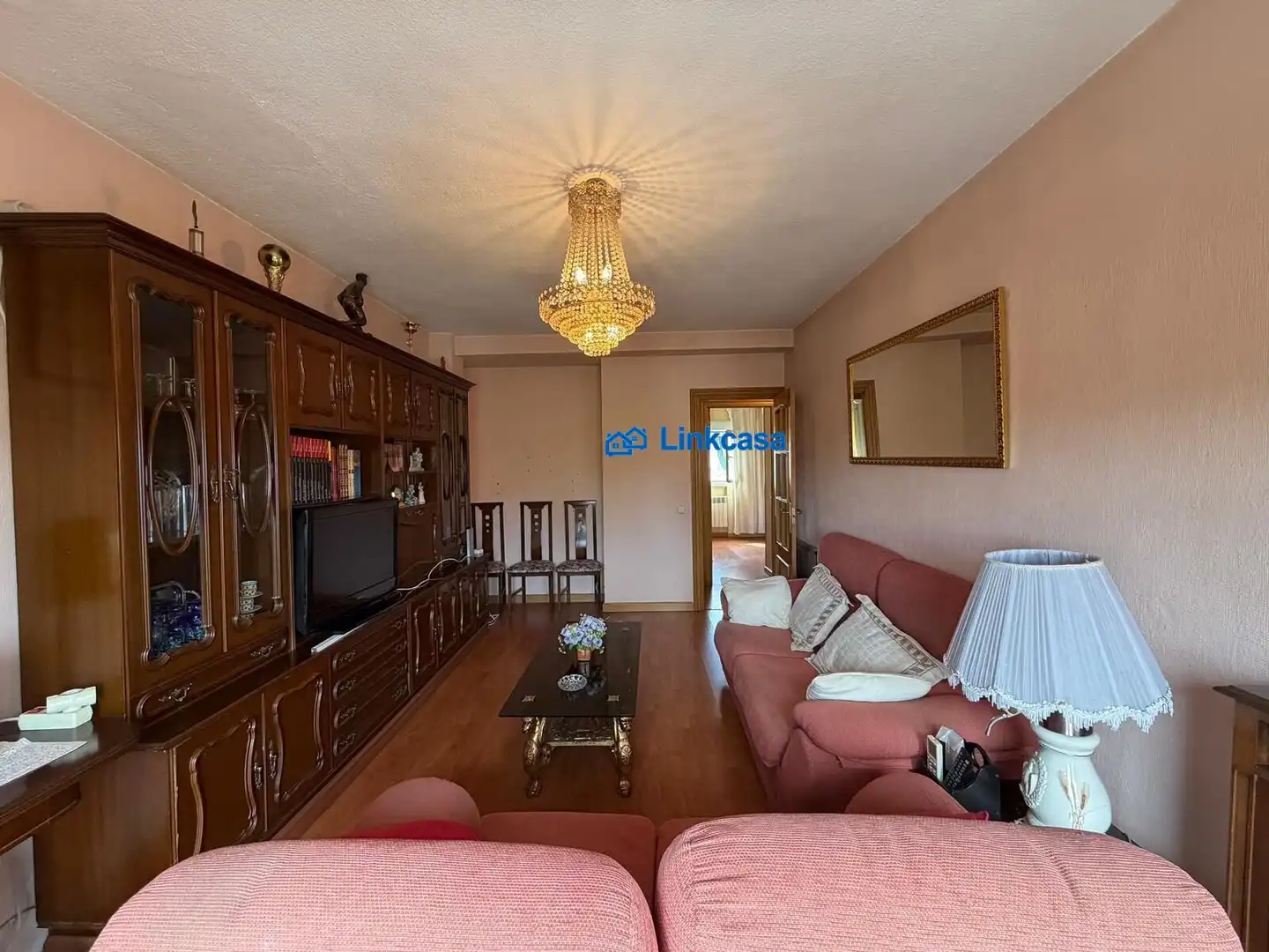 Living room of Flat for sale in Madrid  with Heating, Private garden and Terrace