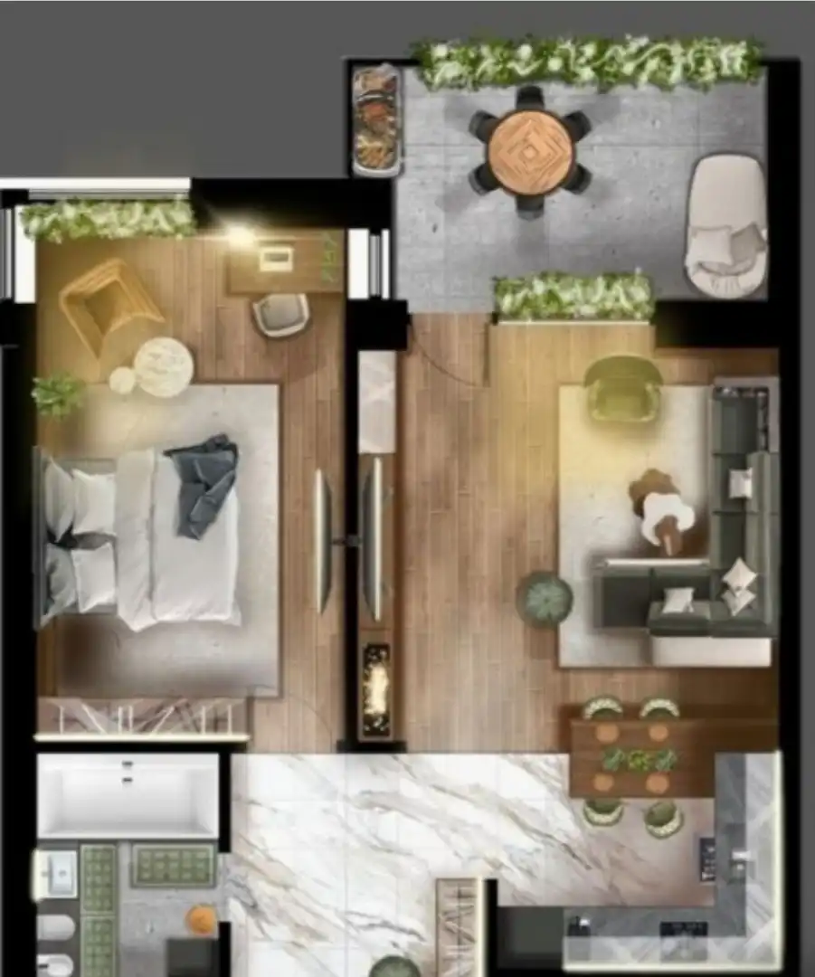 Schlafzimmer von Wohnung zum Verkauf in Centro  