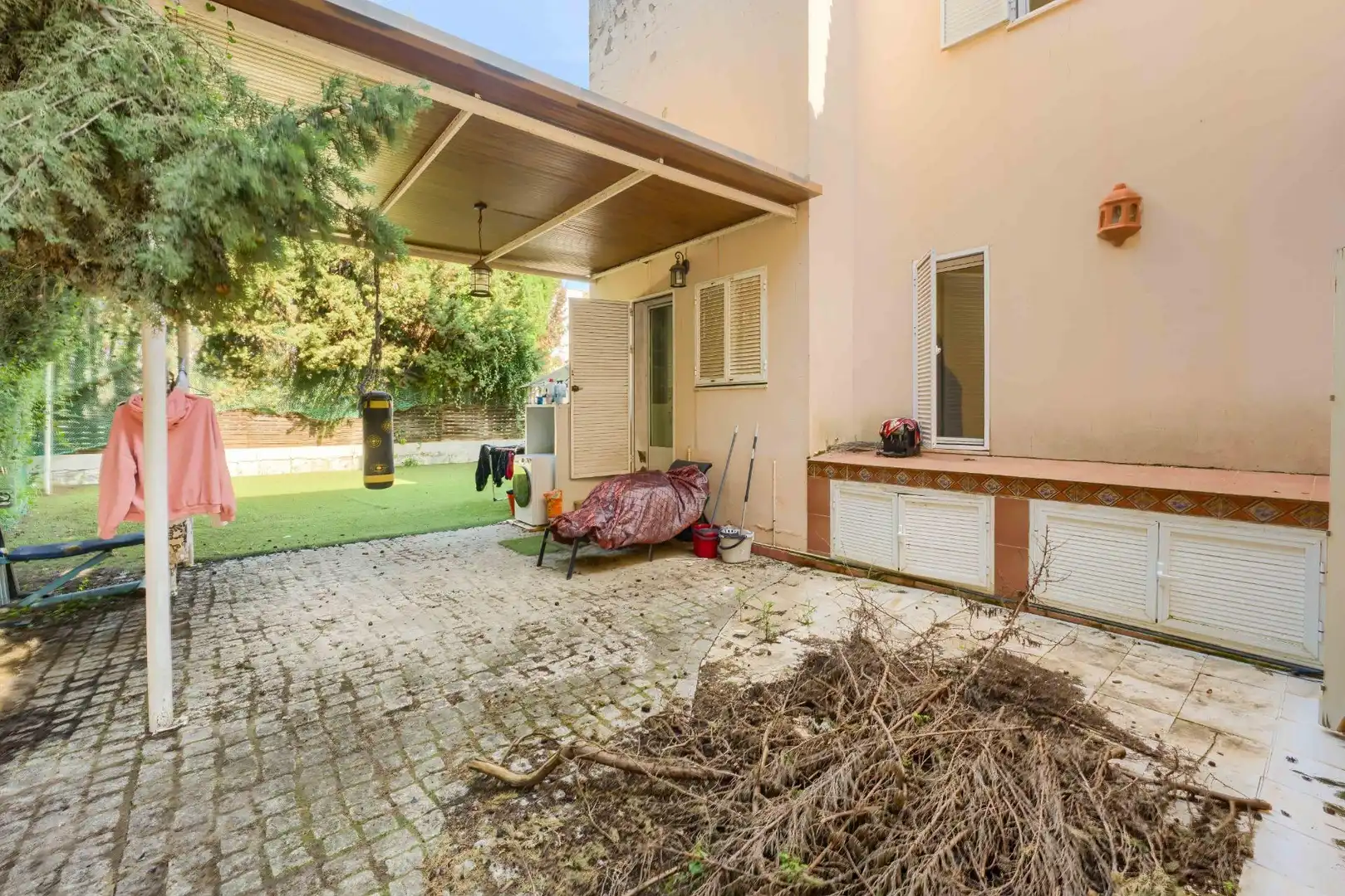 Jardí de Casa o xalet en venda en Bormujos amb Aire condicionat, Calefacció i Jardí privat