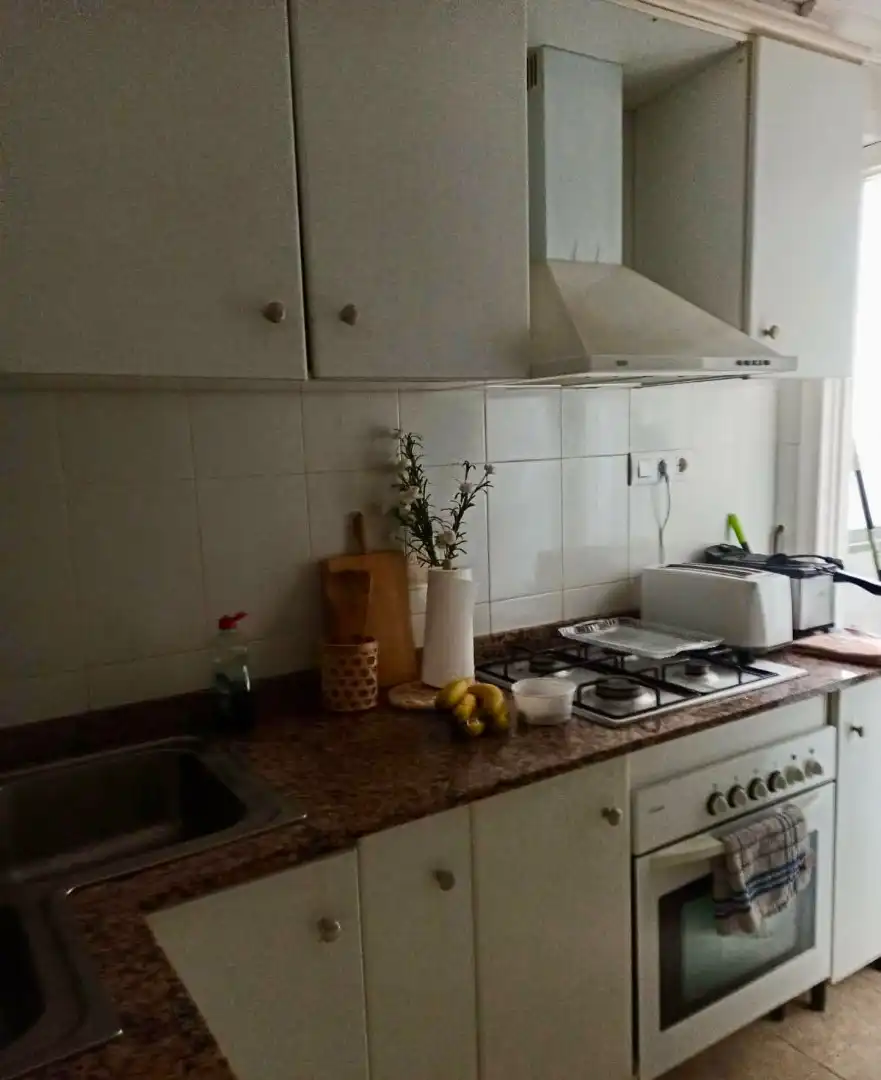 Kitchen of Flat for sale in Castellón de la Plana / Castelló de la Plana  with Furnished, Oven and Washing machine