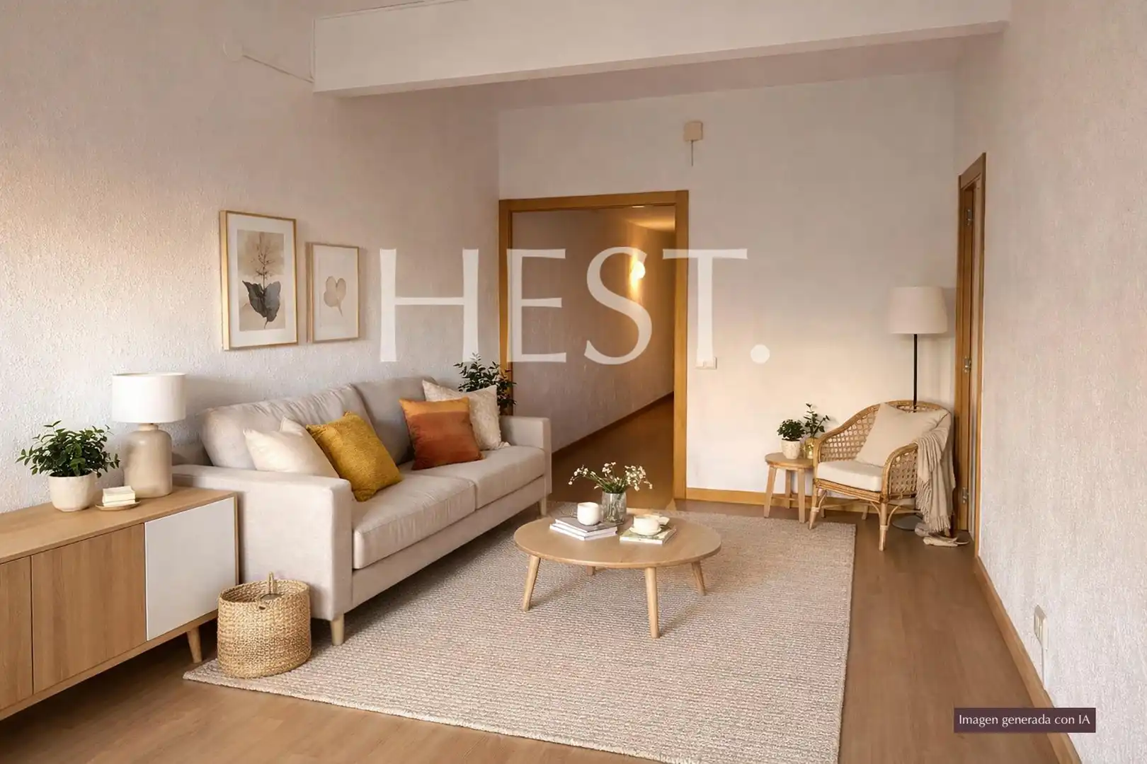 Sala de estar de Piso en venta en Barcelona con Calefacción