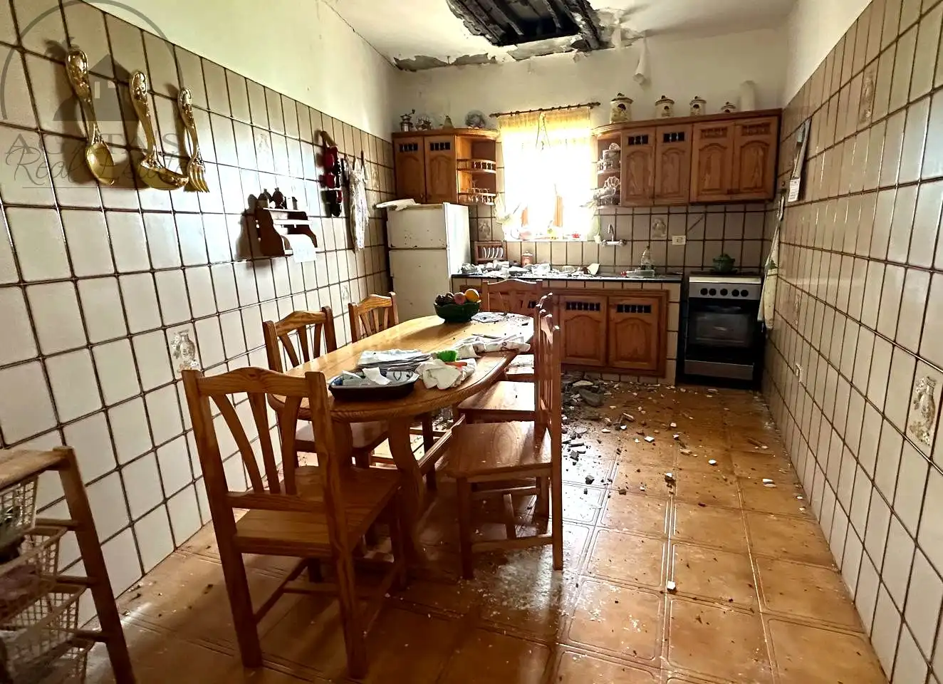 Cocina de Finca rústica en venta en El Tanque con Jardín privado y Terraza