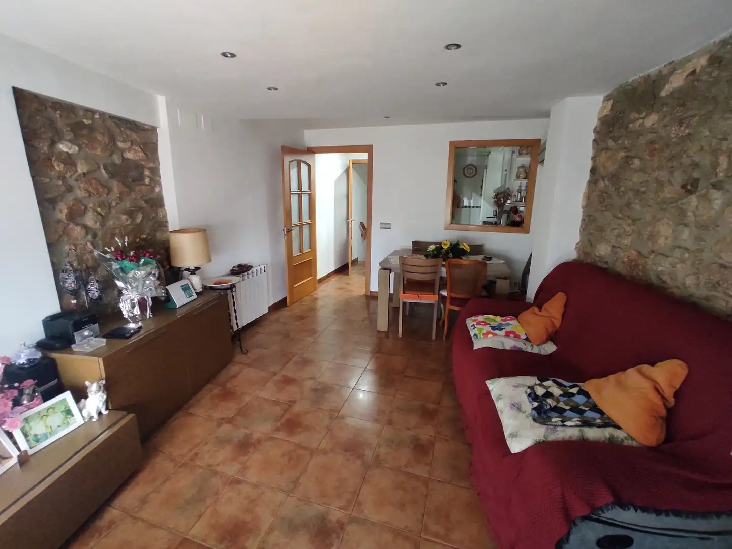 Living room of Houses for sale in Capçanes  with Air Conditioner, Heating and Terrace